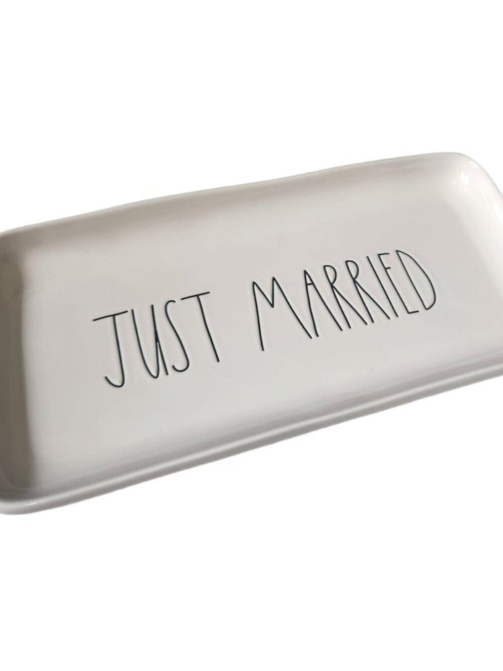 Rae Dunn Just Married Platter Farmhouse Kitchen Decor